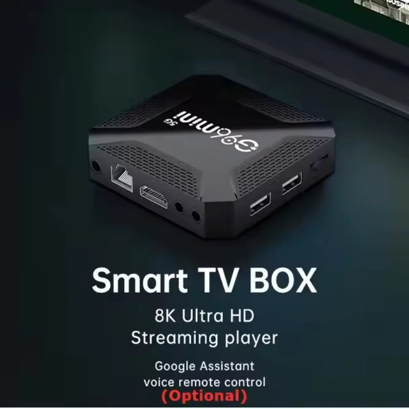 TV BOX G96 Mini Android 13.0 8K Ultra HD