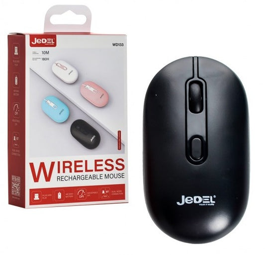 MOUSE JEDEL WIRELESS WD133  RECARGABLES TIPO C