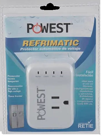 PROTECTOR DE VOLTAJE REFRIMATIC 120V 10AMP